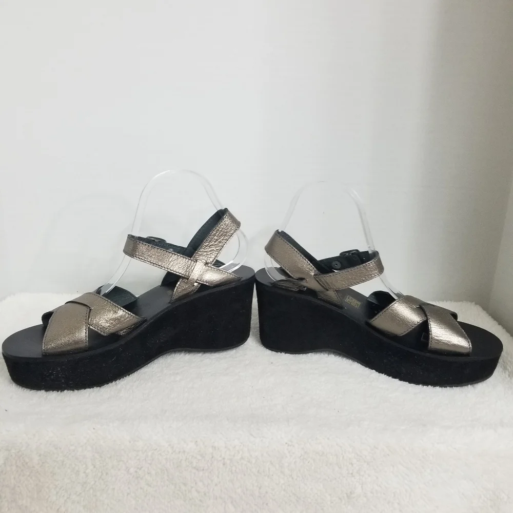 Kork-Ease Pewter Metalic sandal